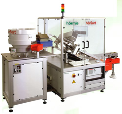 Produkt Mess- und Sortiermaschine hörSort mit Glasrutsche vom Hersteller Hörmle