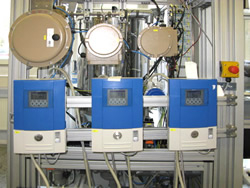 Produkt End-of-Line-Prüfstände zur Funktionsprüfung von elektronischen Wärmezählern und Wasserzählern vom Hersteller Berghof Automationstechnik