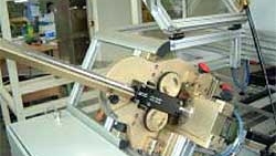 Applikation Rissprüfung an hochbeanspruchten Lagerrollen vom Hersteller ibg Prüfcomputer