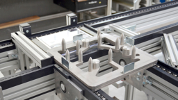 Applikation Verkettung von Getriebegehäuse-Bearbeitung vom Hersteller Maschinenbau Kitz
