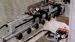 Application Crack testing on piston rods of the supplier ibg Prüfcomputer