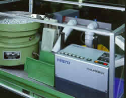 Applikation Edelstahl-Präzisionsteilen vom Hersteller Festo