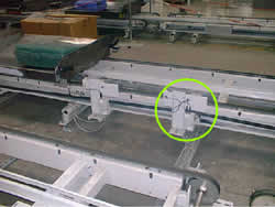 Applikation Gepäckförderanlage vom Hersteller Balluff