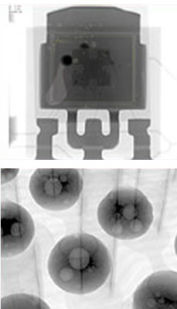Applikation Mikrofokus-Röntgenprüfung von SMT-Leiterplatten vom Hersteller YXLON International