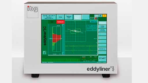 Product Crack testing units eddyliner C (digital) from the supplier ibg Prüfcomputer