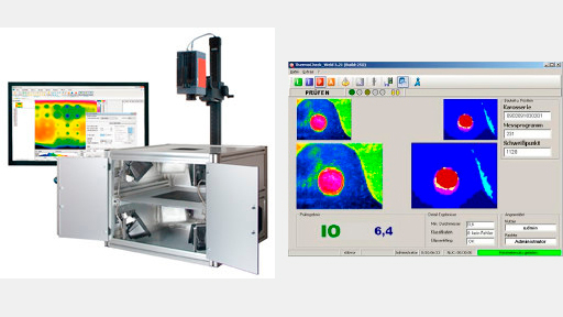 Product Test stations for heat flow thermography from the supplier InfraTec GmbH Infrarotsensorik und Messtechnik
